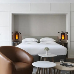 Отель Hôtel Opéra Richepanse 4* Номер Делюкс с различными типами кроватей фото 20