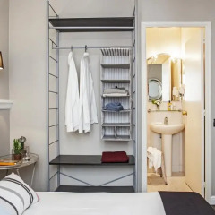 Отель AinB B&B Eixample-Muntaner Испания, Барселона - 4 отзыва об отеле, цены и фото номеров - забронировать отель AinB B&B Eixample-Muntaner онлайн комната для гостей фото 13