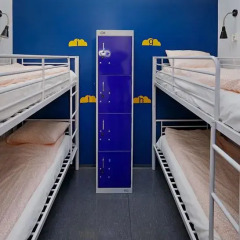 Отель CheapSleep Helsinki Кровать в общем номере с двухъярусной кроватью фото 6