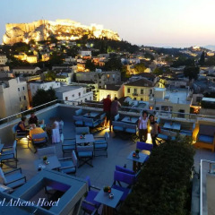 Central Athens Hotel Афины балкон