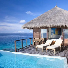 Отель Coco Bodu Hithi 5* Вилла разные типы кроватей фото 4