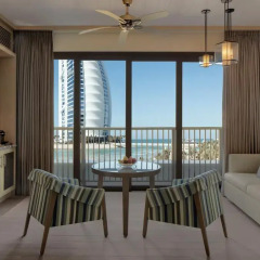 Отель Jumeirah Al Naseem - Madinat Jumeirah Улучшенный номер с различными типами кроватей фото 6