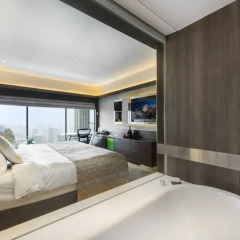 Отель Pan Pacific Singapore 5* Номер Panoramic с двуспальной кроватью фото 5