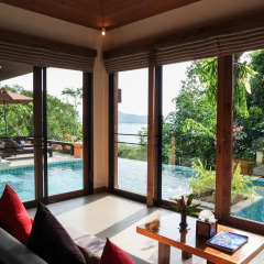 Отель Korsiri Villas 4* Вилла Премиум с различными типами кроватей фото 15