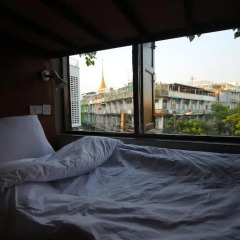 Bangkok Story - Hostel Кровать в женском общем номере с двухъярусной кроватью