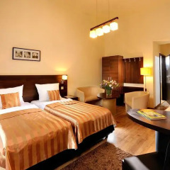 Отель Spatz Aparthotel 3* Стандартный номер с различными типами кроватей фото 12