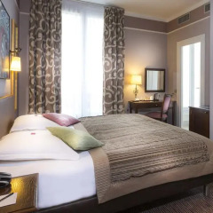 Отель Hôtel Du Bois Champs-Elysées 3* Улучшенный номер с различными типами кроватей фото 4