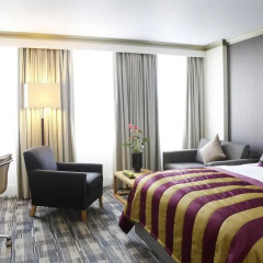 Отель Crowne Plaza London - The City 4* Стандартный номер разные типы кроватей фото 3