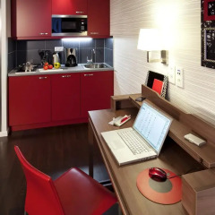 Отель Aparthotel Adagio Brussels Grand Place 3* Апартаменты с разными типами кроватей