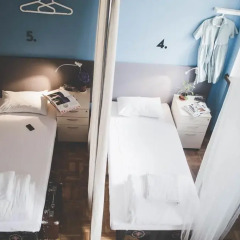 Hostel Jamaika Кровать в общем номере с двухъярусной кроватью фото 21