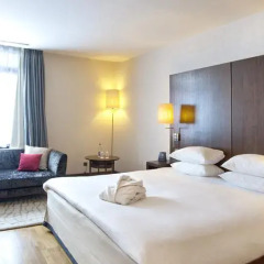 Отель Hilton Brussels City 4* Люкс с разными типами кроватей фото 4