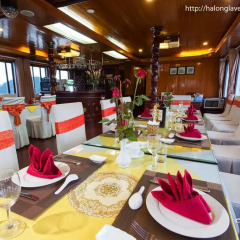 Отель Halong Lavender Cruises 3* Номер Делюкс с различными типами кроватей фото 6