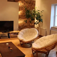 Отель Quiet Center Apartment Латвия, Рига - отзывы, цены и фото номеров - забронировать отель Quiet Center Apartment онлайн комната для гостей фото 5