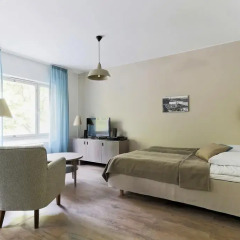 Апартаменты Forenom Serviced Apartments Helsinki Lapinlahdenkatu Апартаменты разные типы кроватей