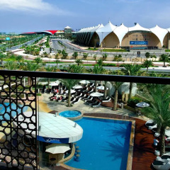 Отель Yas Island Rotana балкон
