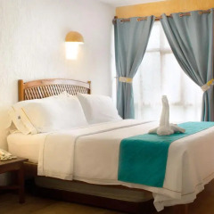 Отель Eco-hotel El Rey del Caribe Мексика, Канкун - отзывы, цены и фото номеров - забронировать отель Eco-hotel El Rey del Caribe онлайн комната для гостей фото 2