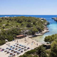 Отель Globales Cala´n Blanes пляж фото 2