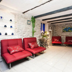 Апартаменты Videviku Villa Apartments Студия Делюкс с различными типами кроватей фото 20