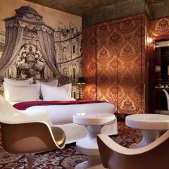 Отель Hôtel du Petit Moulin 4* Номер Делюкс с различными типами кроватей фото 14
