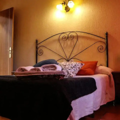 Отель Hostal Rural la Plata Стандартный номер с различными типами кроватей фото 12