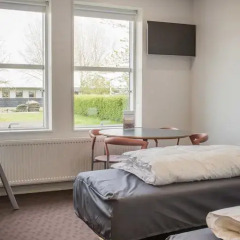 Отель Danhostel Copenhagen Amager Стандартный номер с различными типами кроватей фото 4