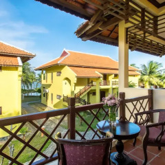 Отель Agribank Hoi An Beach Resort 3* Номер Делюкс с различными типами кроватей фото 7