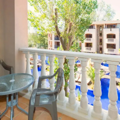 Апартаменты Cascadas Apartments Солнечный берег балкон