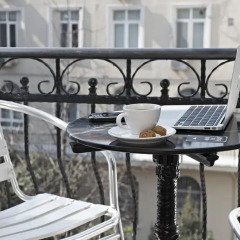 Stay Inn Taksim Hostel Стандартный номер двуспальная кровать (общая ванная комната) фото 4