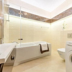 Отель P&O Apartments Liwiecka Польша, Варшава - отзывы, цены и фото номеров - забронировать отель P&O Apartments Liwiecka онлайн ванная