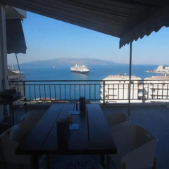 Отель Summer Dream Penthouse Албания, Саранда - отзывы, цены и фото номеров - забронировать отель Summer Dream Penthouse онлайн балкон