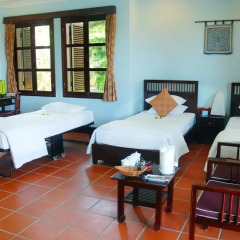 Отель Hoi An Riverside Resort & Spa 4* Стандартный номер с различными типами кроватей фото 3
