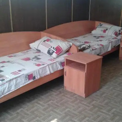 Hostel Mnogoborets F. Klub Кровать в общем номере с двухъярусной кроватью фото 17