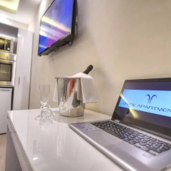 Апартаменты Onyx Suites & Apartments Семейная студия с двуспальной кроватью фото 8