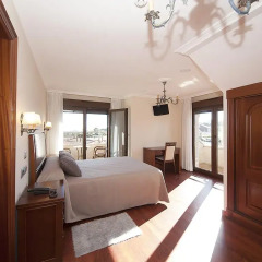 Отель Pensión Residencia A Cruzán - Adults Only 3* Стандартный номер с различными типами кроватей фото 14