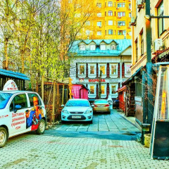 Апартаменты Delegatskaya Apartment Москва городской автобус