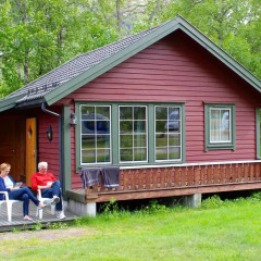 Отель Skysstasjonen Cottages Коттедж с различными типами кроватей фото 9