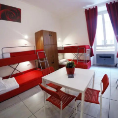 Palladini Hostel Rome Кровать в общем номере с двухъярусной кроватью фото 3