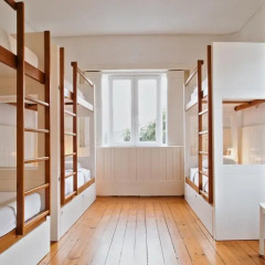Porto Spot Hostel Кровать в общем номере двухъярусные кровати фото 7