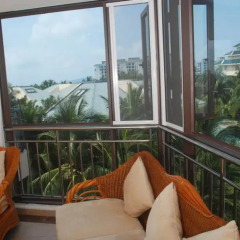 Апартаменты Sanya Palmena International Apartment Номер Делюкс с различными типами кроватей фото 7
