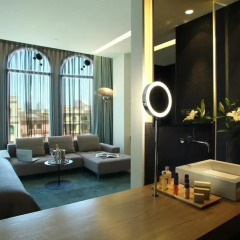 Отель Ohla Barcelona 5* Полулюкс с различными типами кроватей фото 8