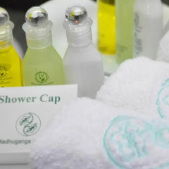 Отель Lotus Paradise Health Resort Шри-Ланка, Ахунгалла - отзывы, цены и фото номеров - забронировать отель Lotus Paradise Health Resort онлайн ванная фото 2