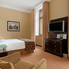 Гостиница Hilton Москва Ленинградская 5* Номер Делюкс с различными типами кроватей фото 8