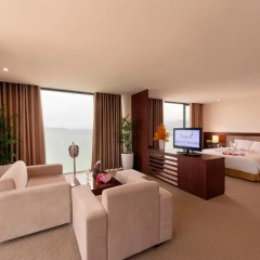 Muong Thanh Grand Nha Trang Hotel 4* Представительский люкс с различными типами кроватей фото 2