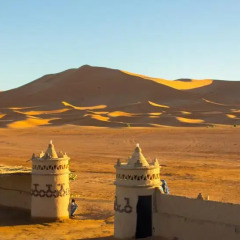 Отель Auberge Sahara Garden Марокко, Мерзуга - отзывы, цены и фото номеров - забронировать отель Auberge Sahara Garden онлайн приотельная территория фото 2