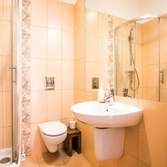 Отель Apartamenty Radowid w centrum z basenem i parkingiem Польша, Закопане - отзывы, цены и фото номеров - забронировать отель Apartamenty Radowid w centrum z basenem i parkingiem онлайн ванная фото 2