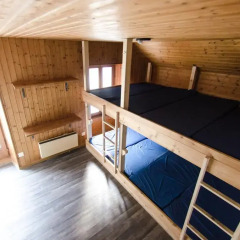 Отель Auberge du Mont-Blanc Кровать в общем номере с двухъярусной кроватью фото 3