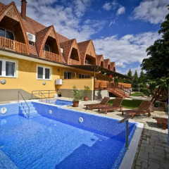 Отель Rajna VillaBridge & SPA Mini Hotel Венгрия, Силвашварад - отзывы, цены и фото номеров - забронировать отель Rajna VillaBridge & SPA Mini Hotel онлайн бассейн фото 2