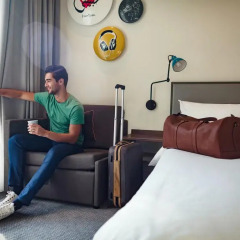 Отель Rove City Centre 3* Стандартный номер с различными типами кроватей фото 2