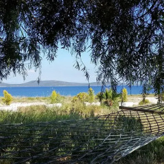 Отель Ayışığı Pansiyon Карабурун балкон
