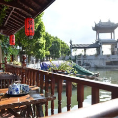Отель Zhou Zhuang Zhen Feng Inn балкон